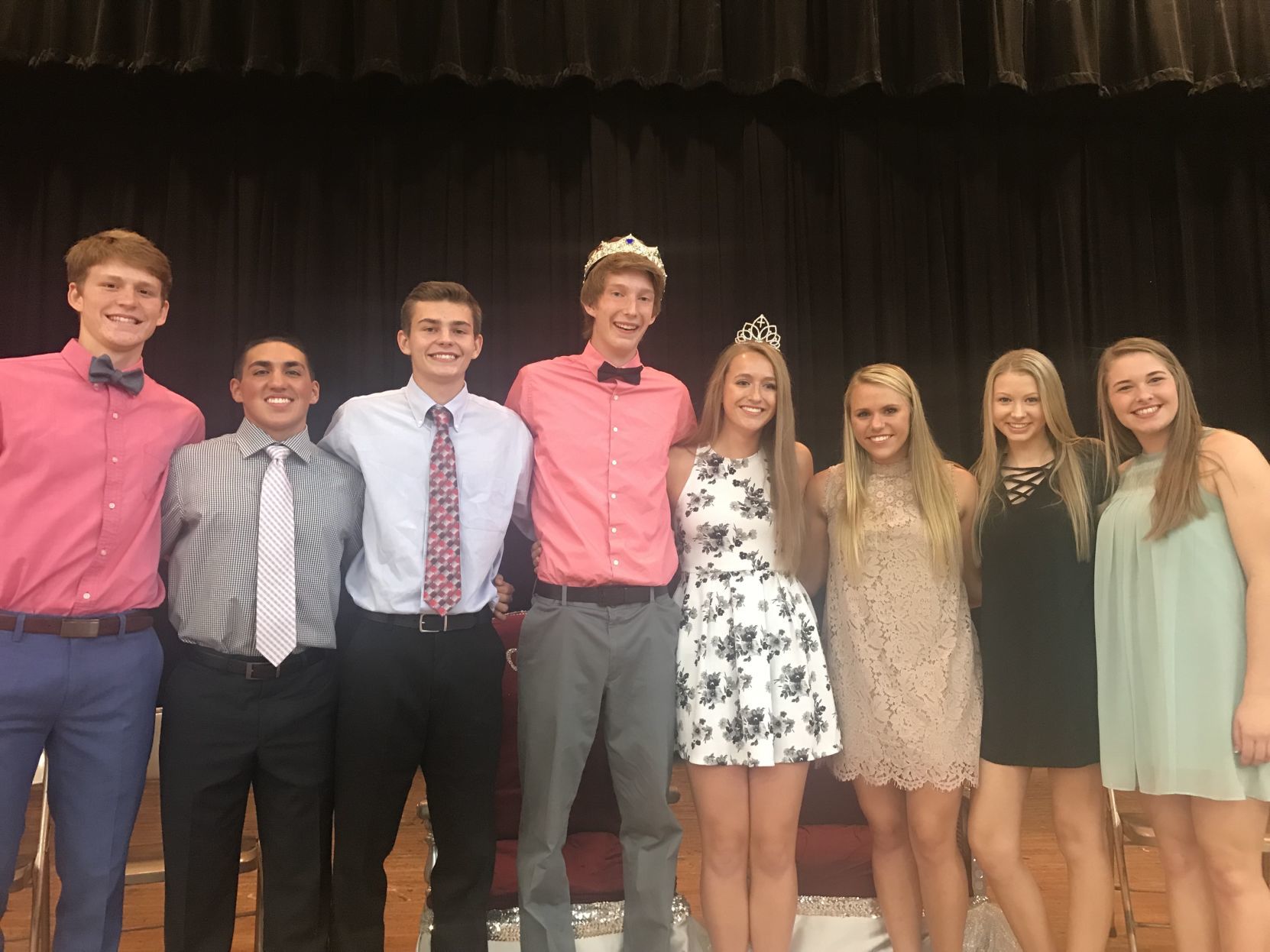 Newman homecoming court 2017